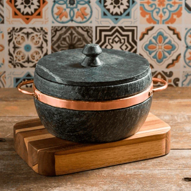 Panela Tradicional (Caçarola) - Uai Pedra-Sabão