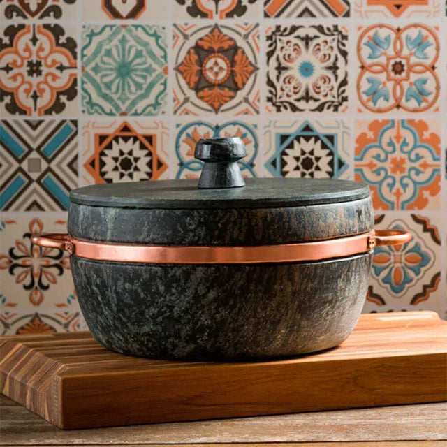 Panela Tradicional (Caçarola) - Uai Pedra-Sabão