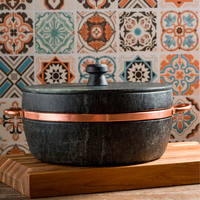 Panela Tradicional (Caçarola) - Uai Pedra-Sabão