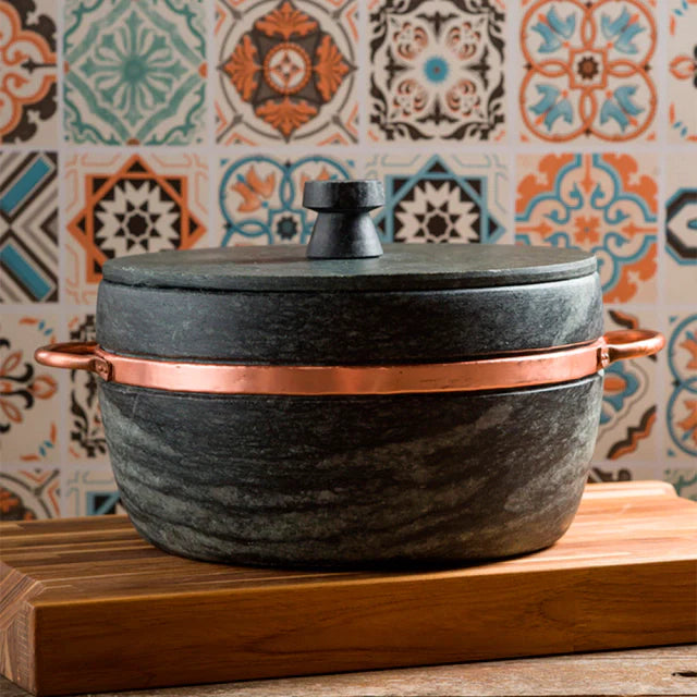 Panela Tradicional (Caçarola) - Uai Pedra-Sabão