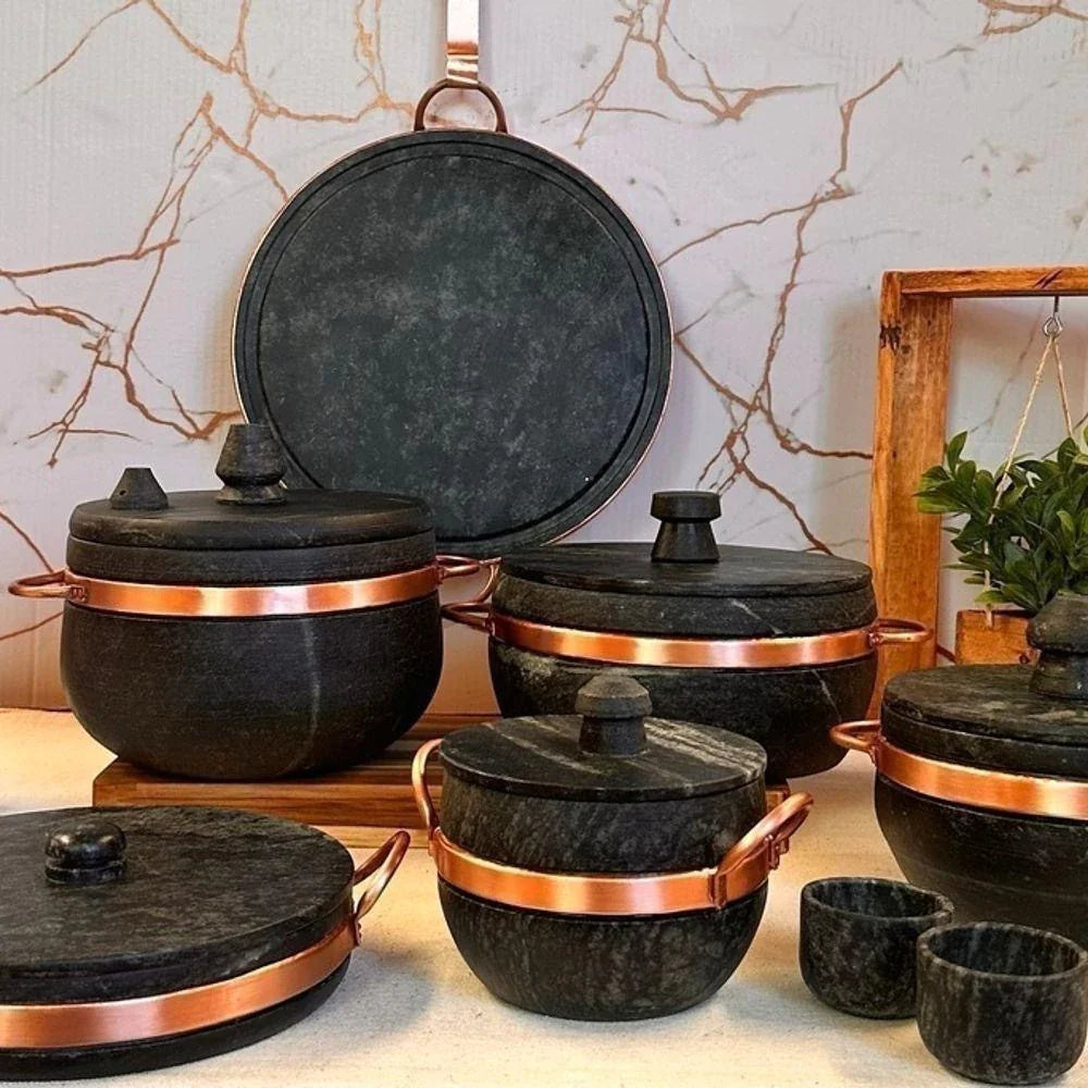 Kit Tradição Mineira 8 peças - Uai Pedra-Sabão