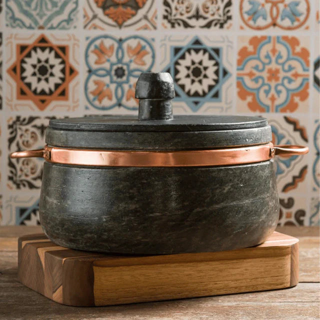 Panela Tradicional (Caçarola) - Uai Pedra-Sabão