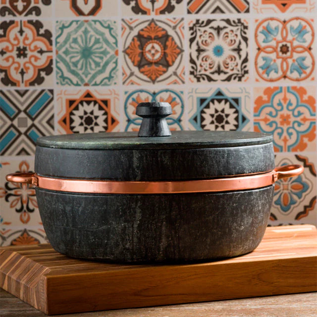 Panela Tradicional (Caçarola) - Uai Pedra-Sabão